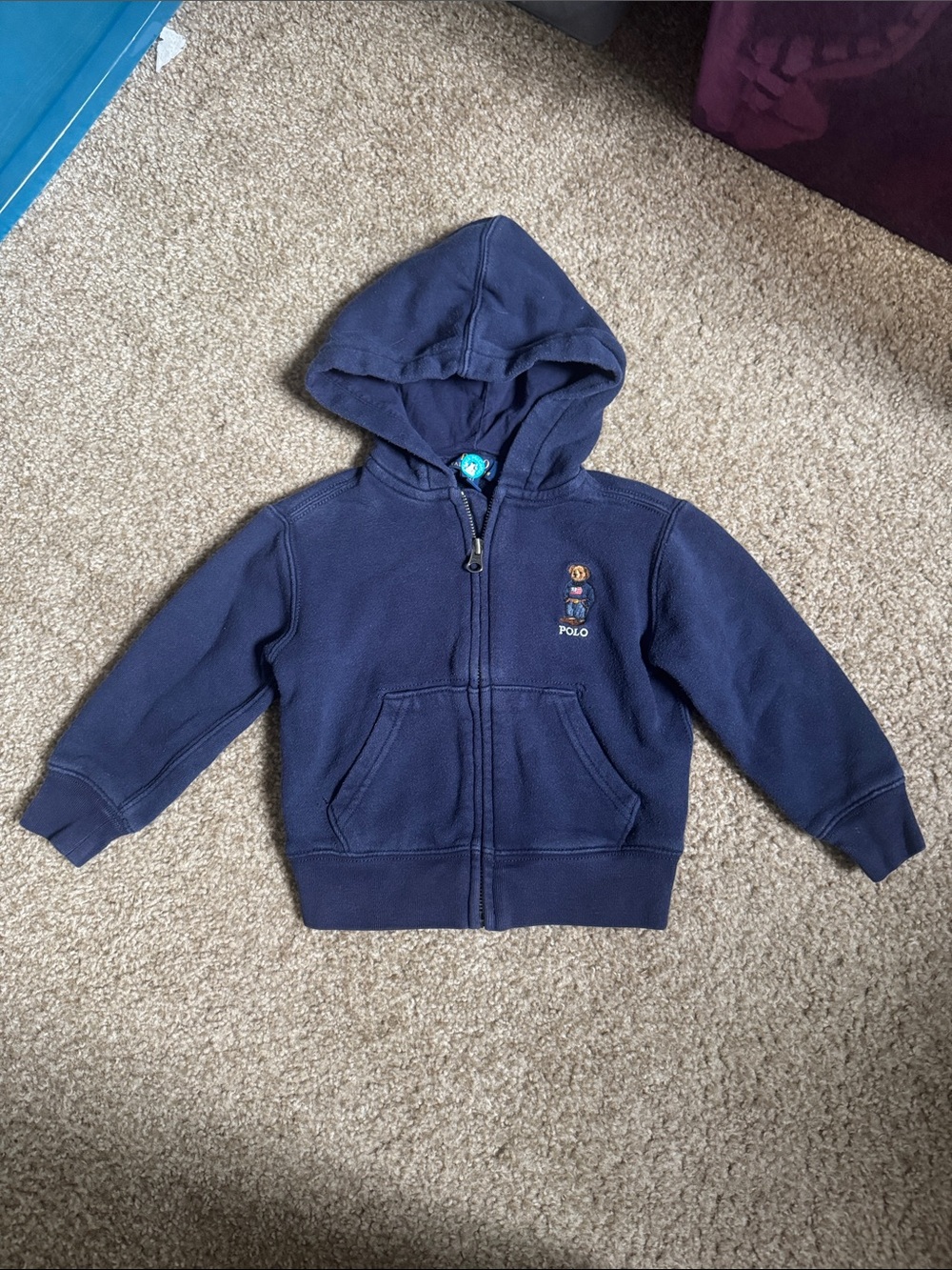 Ralph Lauren Embroidered Zip Up